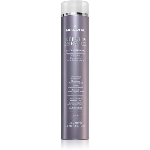 Medavita Keratin Miracle Sleek Hair Shampoo šampon za zaglađivanje 250 ml Cijene