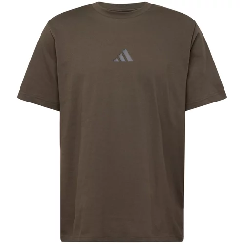 Adidas Funkcionalna majica oliva / črna