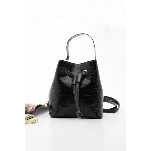 Marjin Women's Clutch & Shoulder Bag Lagon Black