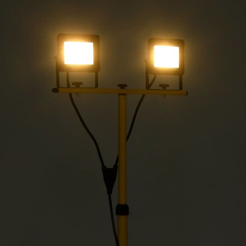  LED reflektor sa stativom 2 x 20 W topli bijeli Slike