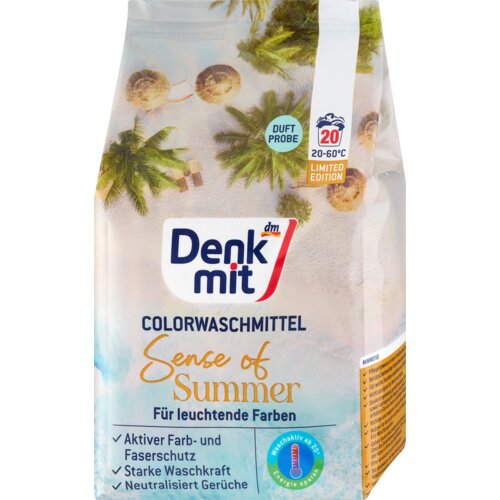 Denkmit Sense of Summer detergent za pranje šarenog veša, 20 pranja 1.35 kg Cene