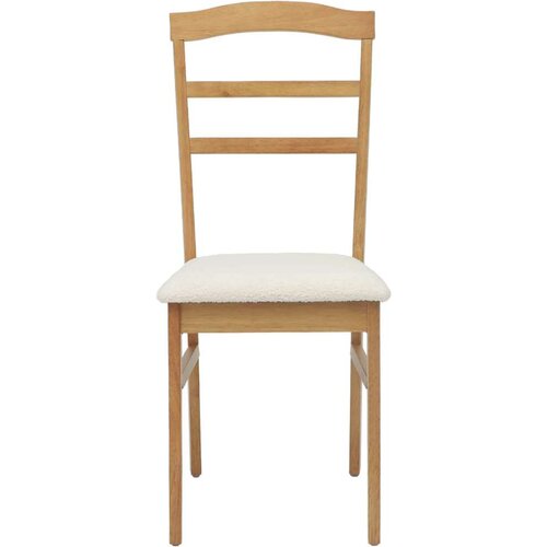  Stolac za blagovanje 2 pcs Prirodna i svijetla Slike