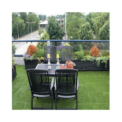 Garden of Eden Plošče z umetno travo za polaganje na klik 30 x 30 cm 6 kos / paket Cene