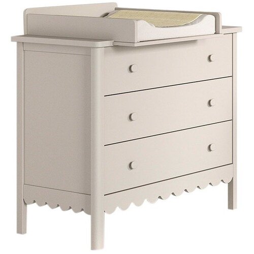 Vipack Bež otroška komoda s previjalnim pultom 89x90x55 cm Swingo – Cene