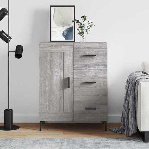  Komoda boja hrasta sonome 69,5 x 34 x 90 cm konstruirano drvo Slike