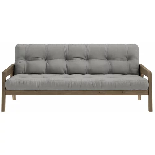 Karup Design Siv raztegljiv kavč 204 cm Grab - Karup Design