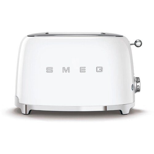 Smeg TSF01WHEU 2-Schlitz-Toaster Kompakt 50's Retro Style, Weiß Cene
