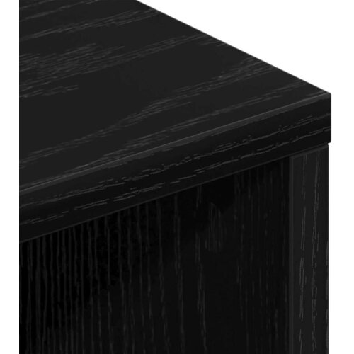 ormar 150 x 30 x 44,5 cm Crni hrast Konstruirano drvo Slike