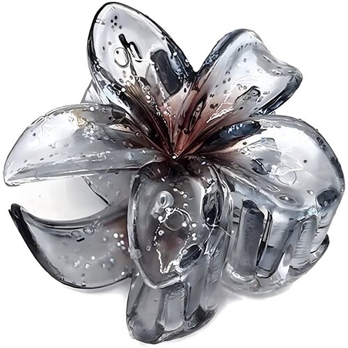  Kopča za kosu Flower - Crna KP39306 Slike