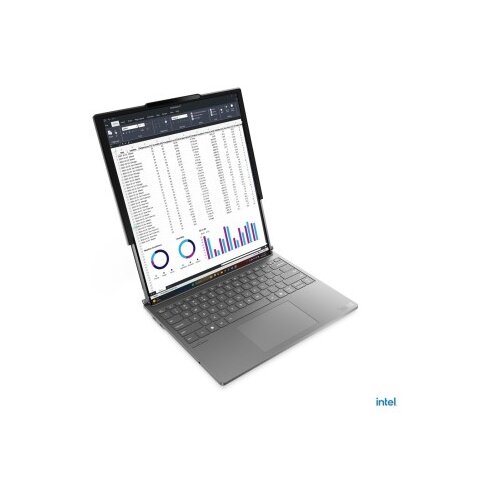 Lenovo ThinkBook Plus G6, prenosnik z Intel Core Ultra 7 258V, 14-palčni/16,7-palčni raztegljiv POLED zaslon, 32 GB pomnilnika, 1 TB prostora za shranjevanje, UMA grafika, Windows 11 Pro, barva Luna Grey, 3-letna garancija Cene