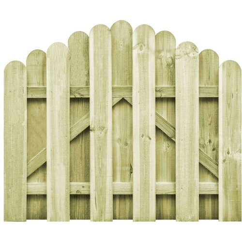 vidaXL Vrtna vrata impregnirana borovina 100x75 cm Cene