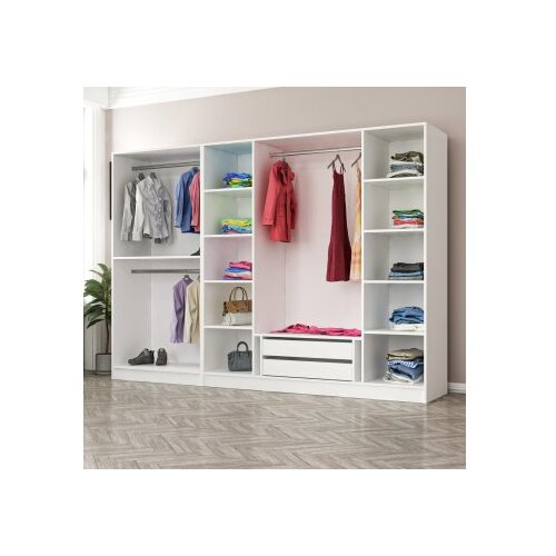 Hanah home Ormar Kale 270x190x52cm Bijeli Slike