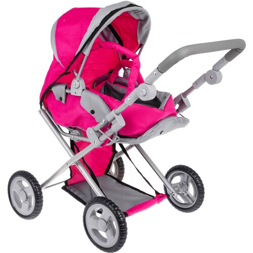  2-in-1 Pink Stroller Slike