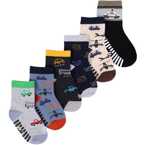 Yoclub Kids's Boys' Socks ABS 6-Pack SKA-0002C-AA0A-005 Cene