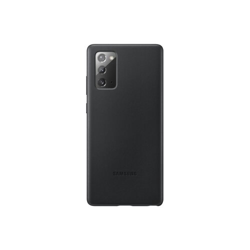 Samsung original usnjen ovitek ef-vn980lbe za galaxy note 20 n980 - za&amp;scaron;čita zadnjega dela - črna Slike