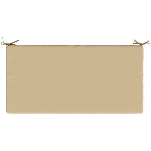  Jastuk za sjedalo SOEST 100% poliester Bež 120 x 60 x 10 cm - Bež 120 x 60 x 10 cm Poliester Slike