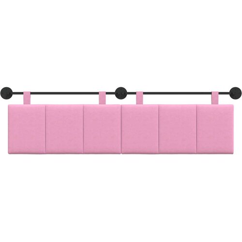  Držeće uzglavlje Zidne Ružičasta 190 x 55 x 5 cm tkanina - Ružičasta 180 cm bez LED Slike