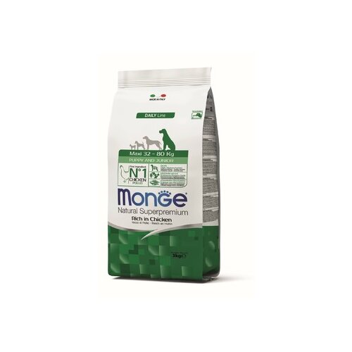 Monge Hrana za štence velikih rasa pasa, Piletina, 3kg Slike