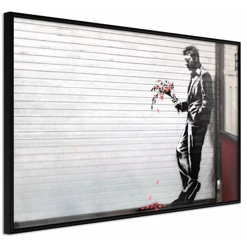  Poster - Banksy: Waiting in Vain 30x20