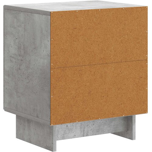 Noćni ormar 2 pcs Betonska siva 43 x 34,5 x 50 cm Slike