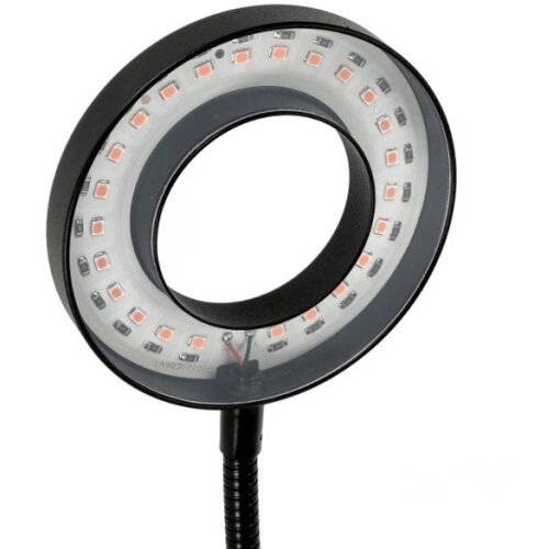 Fleksibilna LED prigu&amp;scaron;iva stolna lampa sa klipsom za uzgoj biljaka VITARO 2xLED/4W/230V crna Slike