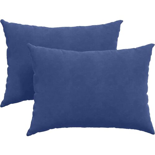 VidaXL jastučići za sofu 2 pcs policijska plava 70 x 50 cm Slike