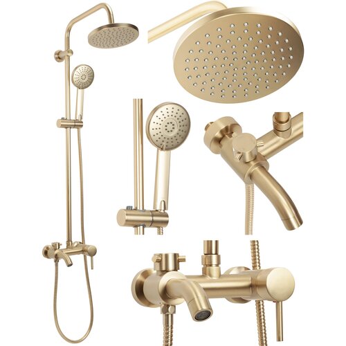 Rea Komplet za prhanje Luis Gold Brush Cene
