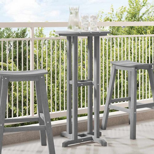  Stol za bar Svijetlo siva 55 x 55 x 107 cm Polietilen Cene