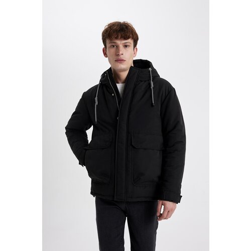 Defacto water repellent regular fit hooded coat Slike