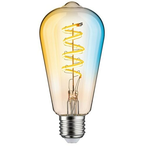 PAULMANN LED Smart žarulja (E27, Može se prigu&amp;scaron;iti, Neutralno bijelo, 600 lm, 7,5 W, ST64, Kapljica) Slike