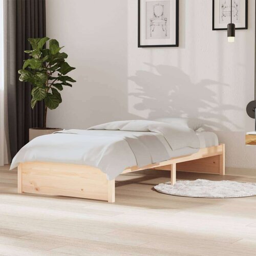  Posteljni okvir iz trdnega lesa 90x190 cm, (20646441) Slike