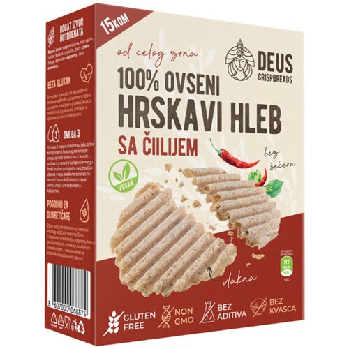  Hrskavi Hleb Sa Čilijem 150gr Cene