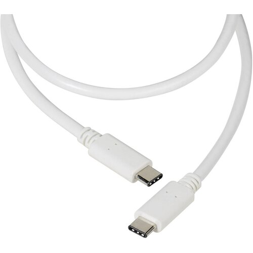 Vivanco USB kabel USB 2.0 USB-C&reg; vtič\, USB-C&reg; vtič 1.20 m bela 37561, (20417339) Cene