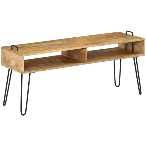 vidaXL TV stalak od masivnog drva manga 110 x 35 x 45 cm Cijene