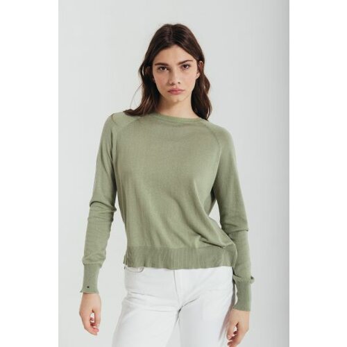 Legendww ženski džemper u zelenoj boji 9508-7804-15 Slike