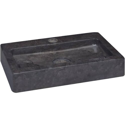 vidaXL Umivaonik crni 38 x 24 x 6,5 cm mramorni Cene