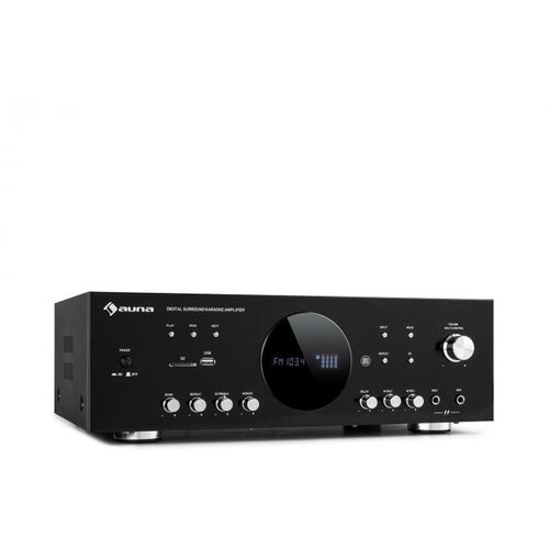 Auna AMP-218 BT digitalno-surround pojačalo, Crna Cijene