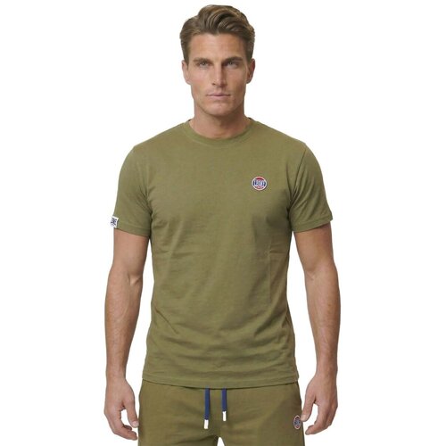 Leone 1947 Majice & Polo majice Man T-Shirt Short Sleeves Pastel Wash Kaki Cene
