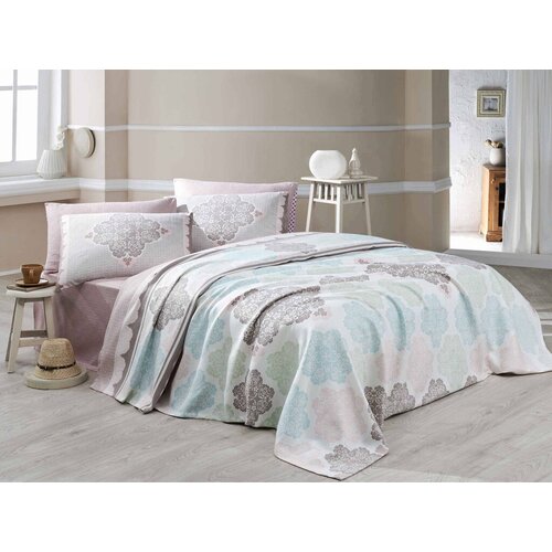 Hanah home set Single prekrivač Andalucia, 160x230cm, Bela Slike