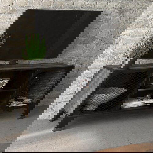 vidaXL TV ormarić sivi 105 x 36 x 47 cm od metala i MDF-a Cene