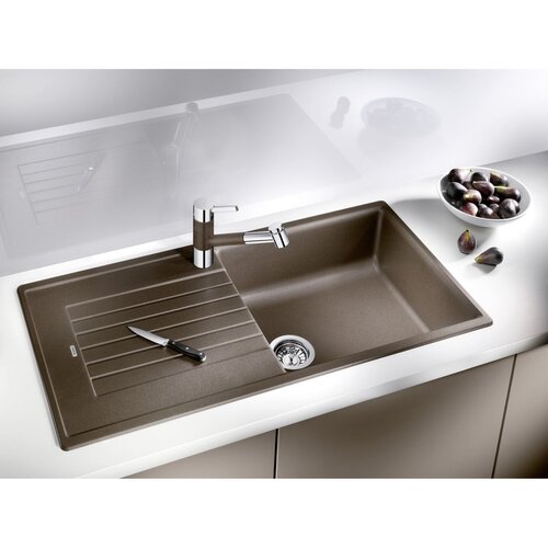 Blanco 517571 Zia XL 6 S pomivalno korito iz umetnega kamna Cene