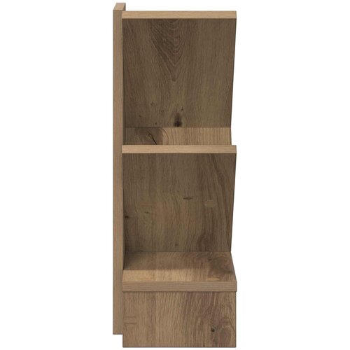  Polica za knjige s 3 etaže 30 x 18 x 48 cm Konstruirano drvo Slike
