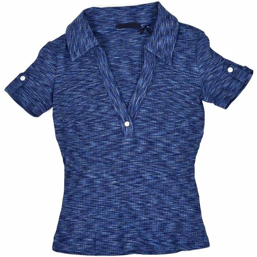 Guess Majice & Polo majice W3GP30 KBPR2 Modra