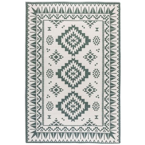 Elle Decoration Zeleni/krem vanjski tepih 80x150 cm Gemini &amp;ndash; Slike