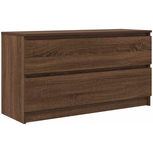 Maison Chic TV omarica - TV stojalo - Televizijska omarica rjav hrast 100x35x54 cm inženirski les, (21701607) Cene
