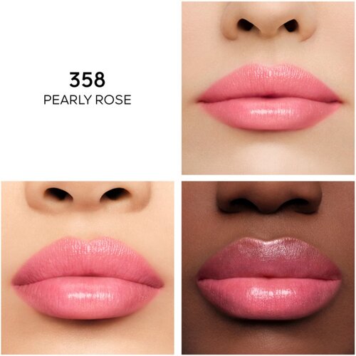 Guerlain KissKiss Bee Glow hranilni in vlažilni balzam za ustnice odtenek 358 Pearly Rose 3.2 g Slike