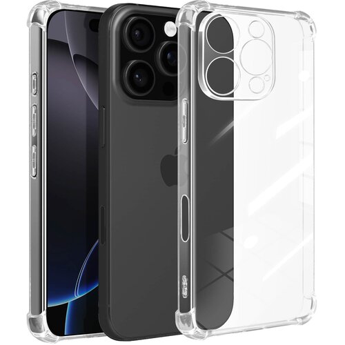 Oem Mayaxess, Udarno ohišje za iPhone 16 Pro Max z ojačanimi vogali, Prozorno, (5000215883) Cene
