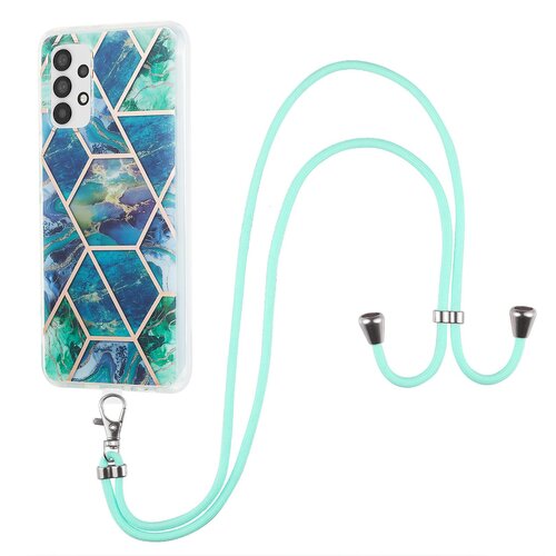 INORCO YB IMD Series-5 ovitek za telefon Samsung Galaxy A23 4G/5G (globalna različica) IML IMD galvaniziran TPU ohišje telefona z vrvico, (22035320) Cene