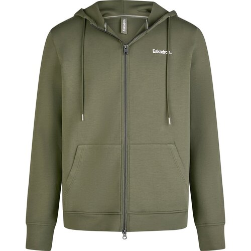 ESKADRON Jopa s kapuco Zip-Hood Male, dusty olive - L Cene