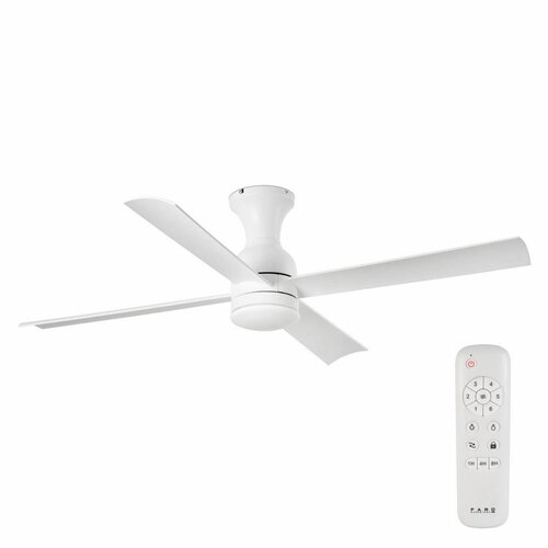 Faro 33756 - LED plafonski ventilator FRASER LED/16W/230V, beo, prečnik 120 cm + daljinski upravljač Cene